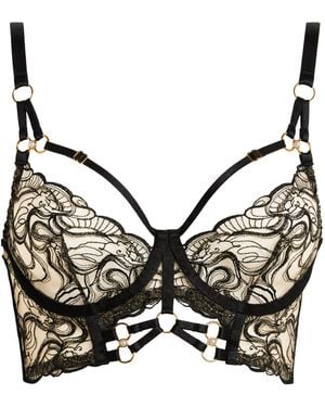 Bordelle Pearl Bodice Bra - Black