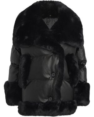 Goldbergh Faux Fur-Trim Solange Jacket - Black