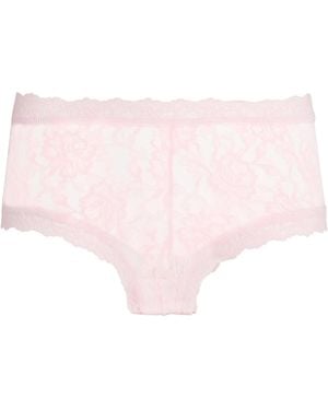 Hanky Panky Signature Lace Boyshorts - Pink