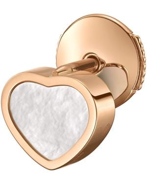 Chopard And Mother-Of-Pearl My Happy Hearts Single Earring - Natural