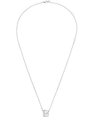 Chaumet Medium And Diamond Bee De Necklace - White