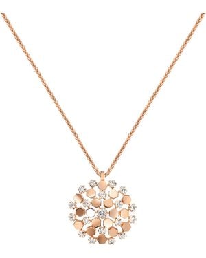 Chaumet And Diamond Bee De Pendant Necklace - Metallic
