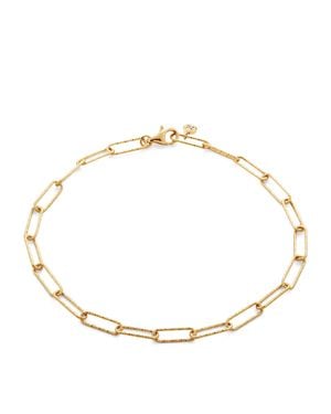 Monica Vinader Vermeil Alta Bracelet - Metallic