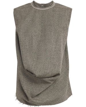 Rick Owens Subhuman Top - Gray