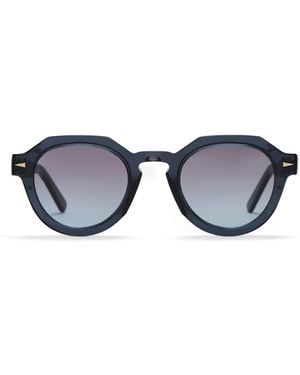 Ahlem Grenelle Round Sunglasses - Blue