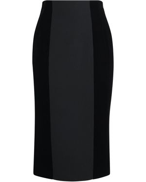 Jacquemus La Tailleur Midi Skirt - Black