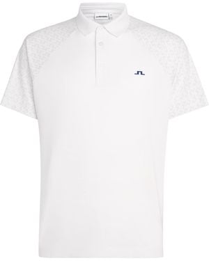 J.Lindeberg Technical Tucker Polo Shirt - White