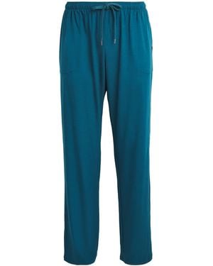Derek Rose Basel Lounge Trousers - Blue