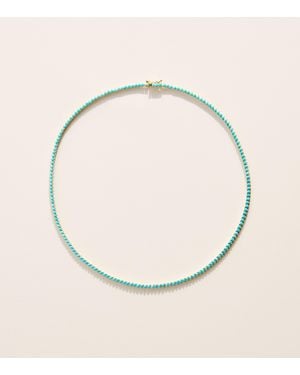 Jennifer Meyer And Three-Prong Tennis Necklace - Natural
