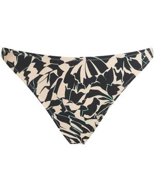 Ulla Johnson Printed Mallorca Bikini Briefs - White
