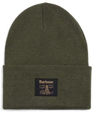Barbour Cotton-Blend Harton Beanie - Green