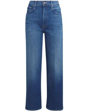 Mother The Rambler Zip Flood Jeans - Blue