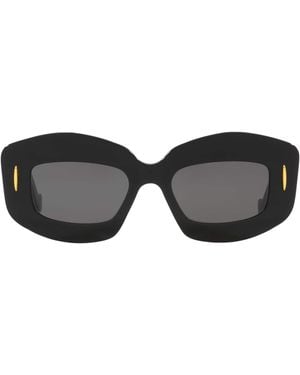 Loewe Chunky Anagram Sunglasses - Black