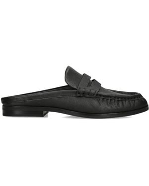 Jonathan Simkhai Leather Dean Loafers - Black