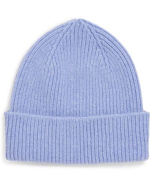 Le Bonnet Ribbed Classic Beanie - Blue