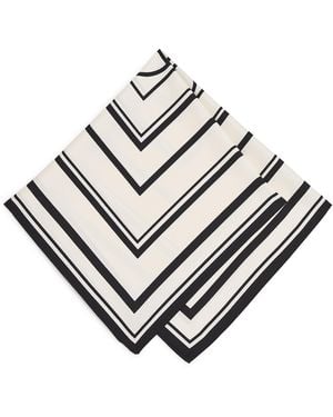 Anine Bing Silk York Scarf - Metallic