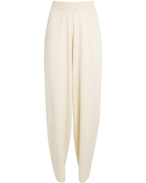 arch4 Cashmere Hayden Straight Sweatpants - White