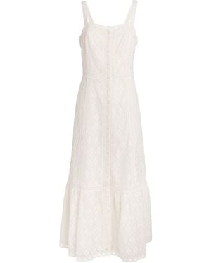 PAIGE Cotton-Silk Kelli Maxi Dress - White