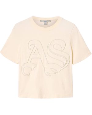 AllSaints Embroidered Lisa T-Shirt - Natural