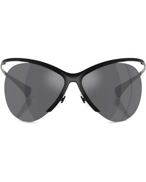 Burberry Metal Be3168 Cat Eye Sunglasses - Gray