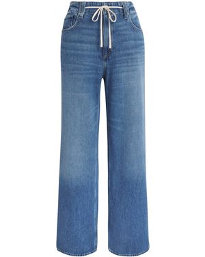 PAIGE Zoey Wide-Leg Jeans - Blue