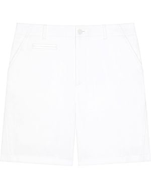 Givenchy Cotton Couture Seam Shorts - White