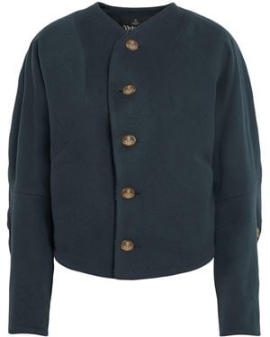 Vivienne Westwood Wool-Cashmere Rounded Jacket - Blue