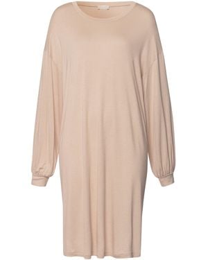 Hanro Long-Sleeve Natural Wear Nightdress