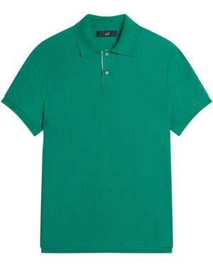 dunhill Cotton Piqué Polo Shirt - Green