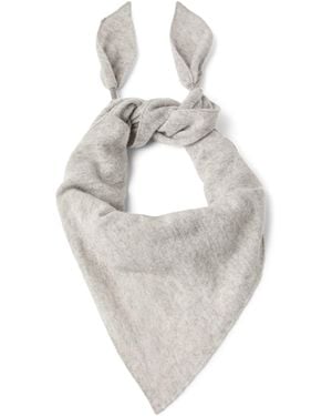 Brunello Cucinelli Cashmere Shiny Scarf - Metallic