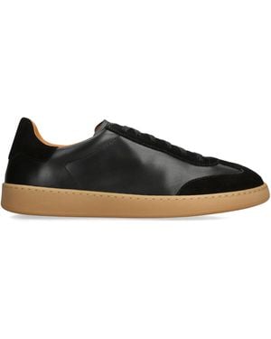 Magnanni Leather And Suede Kaido 2.0 Trainers - Black