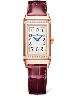 Jaeger-lecoultre And Diamond Reverso One Duetto Watch - Red