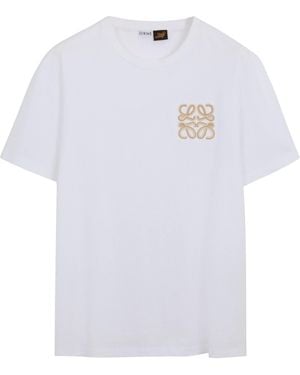 Loewe X Paula' Ibiza Anagram Relaxed T-Shirt - White