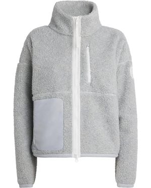 Canada Goose Wool-Blend Fleece Simcoe Jacket - Grey