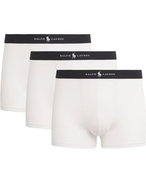 Polo Ralph Lauren Premium Modal-Blend Trunks - White