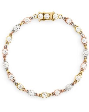 Spinelli Kilcollin Mixed And Diamond Aysa Bracelet - Metallic