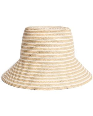 Lack of Color Snow Stripe Reef Bucket Hat - Natural