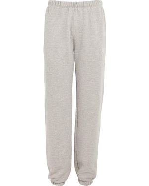 ÉTERNE Cotton-Modal Joggers - Grey