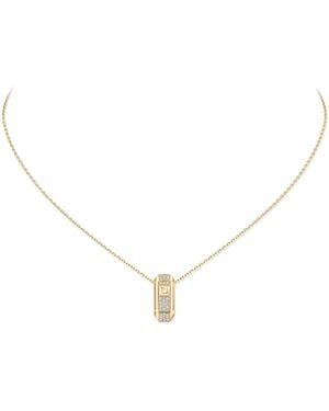 Messika Moderniste And Diamond Pendant Necklace - Natural