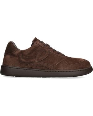 Loewe Suede Jambo Trainers - Brown