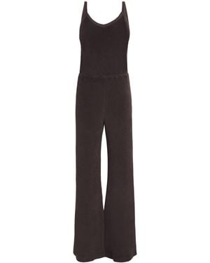 Suzie Kondi Cotton-Blend Elma Jumpsuit - Brown