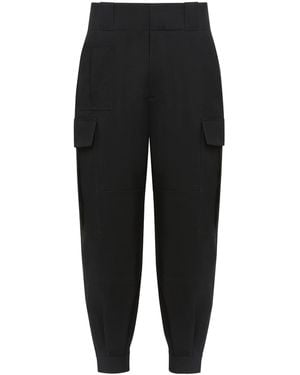 Alexander McQueen Tailored Cargo Trousers - Black