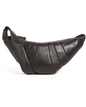 Lemaire Medium Nappa Leather Croissant Bag - Grey