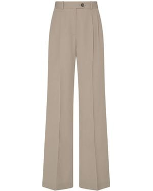The Row Virgil Wool Trousers - Grey