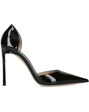 Tom Ford Patent Leather D'Orsay Pumps 105 - Black