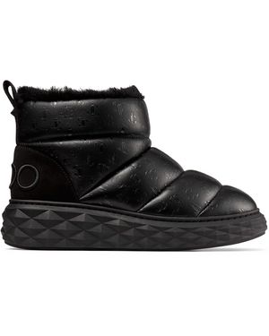 Jimmy Choo Xan Embellished Snow Boots - Black