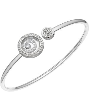 Chopard Small And Diamond Happy Spirit Bangle - White