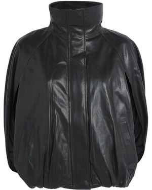 Jonathan Simkhai Nappa Jada Leather Jacket - Black