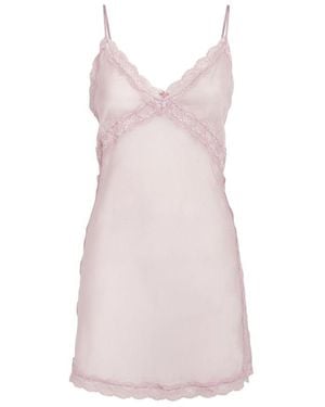 Skims Silk Romance Slip Dress - Pink