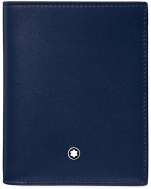 Montblanc Meisterstück 6Cc Compact Wallet - Blue